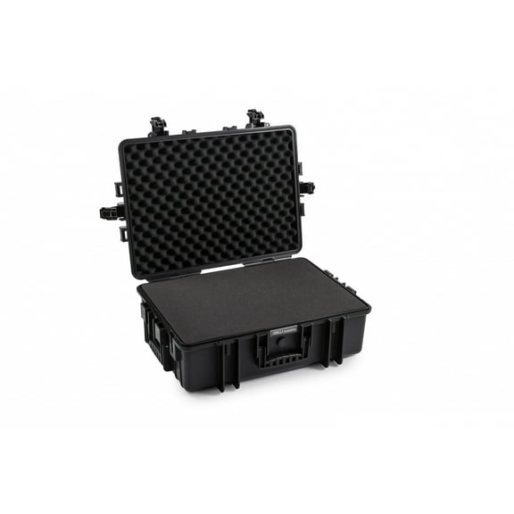 B&W International Type 6500 Hard Case, Waterproof, Black