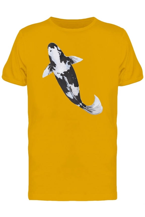B&W Koi Fish T-Shirt Men -Image by Shutterstock, Male Small