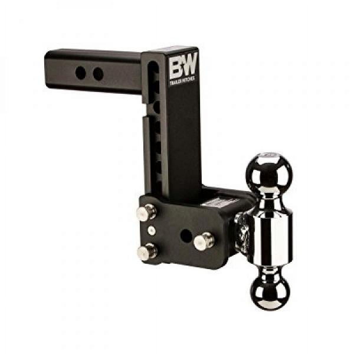B&W TS10040B Tow & Stow Dual Ball Mount 7.5" Rise Trailer Hitch w/ 7