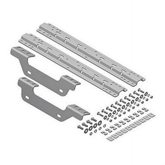 B&W Trailer Hitches BNWRVK2502 Sierra 2500 & 3500 Custom Bracket Kit with Rails for 2016-2019 Patriot Silverado