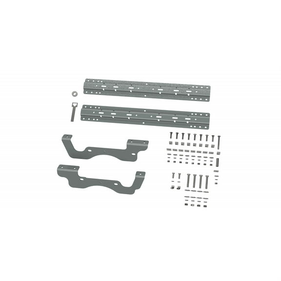 B&W Trailer Hitches - RVK2402 - Custom Fifth Wheel Mounting Brackets (RVK2402) With Rails