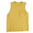 thumbnail image 1 of B Womens Triangle B Basic T-Shirt, Yellow, Small, 1 of 2