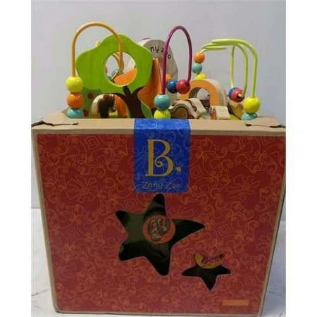 B. Zany Zoo Wooden Activity Cube for Children Ages 1 to 3