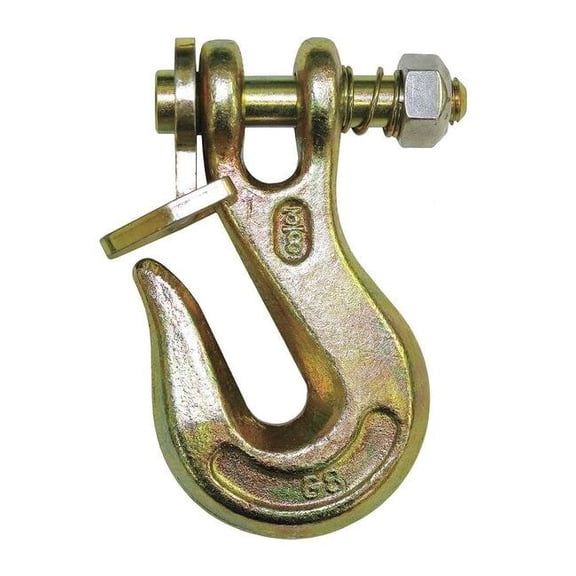 B/a Products Co Grab Hook,Steel,G80,7100 lb.,Gold Plated G8-200-38