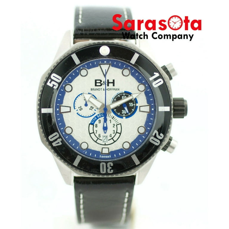 Brandt & hoffman pythagoras men's chronograph watch hot sale