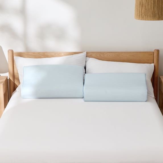 B-COOL Cooling Blue Contour Pillow