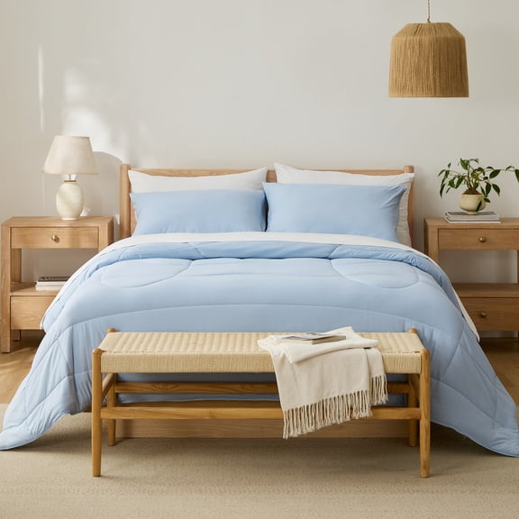 Breescape Essentials B-COOL Cooling Comforter, Blue, King