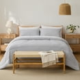 thumbnail image 1 of Breescape Essentials B-COOL Cooling Comforter, Grey, Full/Queen, 1 of 11
