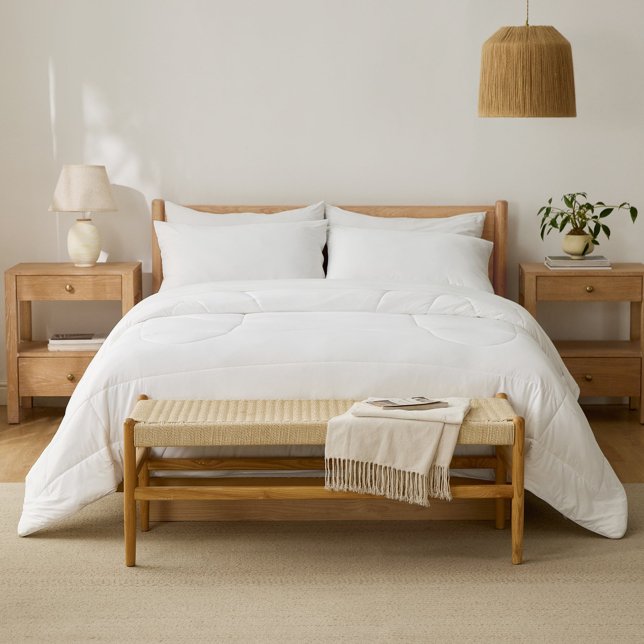 Breescape Essentials B-COOL Cooling Comforter, White, King