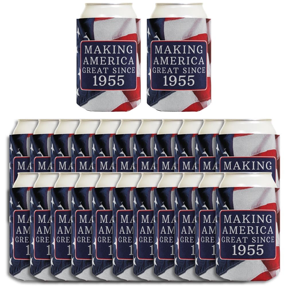 Tortenaufsatz „Making America Great Since 1975“ – Für 50. Geburtstag, Glitzer, Fertig Montiert