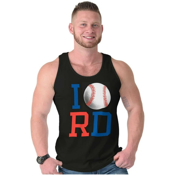 Béisbol Republica Dominicana Ball Tank Top T Shirts Men Women Brisco Brands L