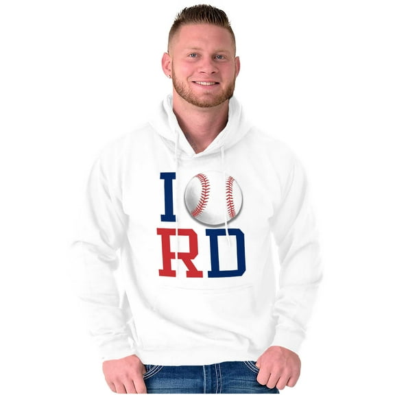 Béisbol Republica Dominicana Ball Unisex Plus Fleece Graphic Hoodie Brisco Brands 2X