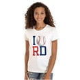 thumbnail image 1 of Béisbol Republica Dominicana Ball Womens Slim Fit Graphic Tee Brisco Brands S, 1 of 5