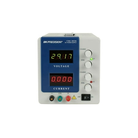 B&k Precision DC Power Supply,0-30 Volts,0-3 Amps 1735A