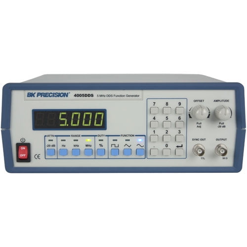 BK Precision 4005DDS 5 MHz DDS Function Generator