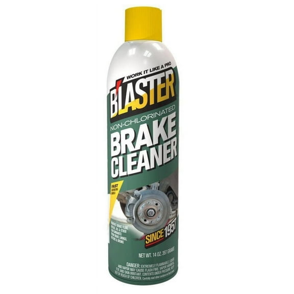 B'laster Non-Chlorinated 108-20-BC Brake Parts Cleaner, Liquid, 14 oz