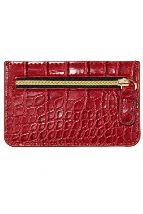 Los Angeles Croc Card Holder Wallet