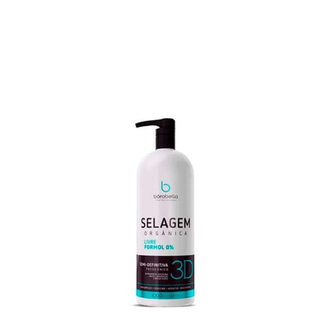 Bórabella Semi Definitive Sealing Organic 3D Formaldehyde-Free Straight Hair 1L/33.8fl.oz