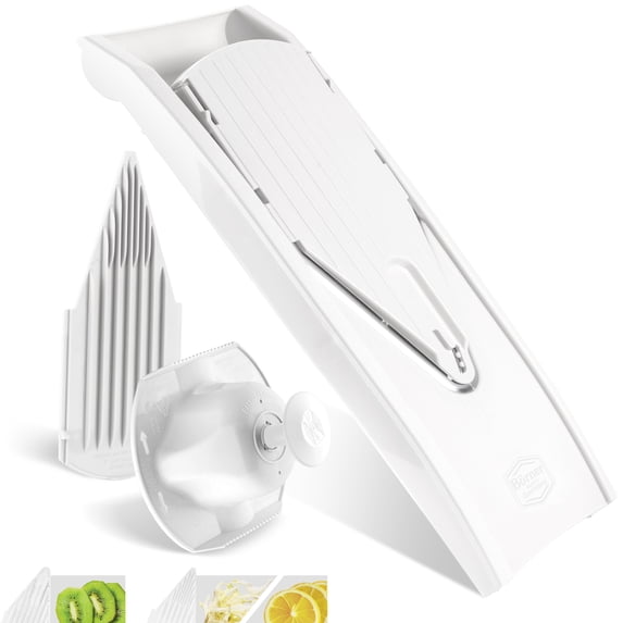 Börner (Boerner) Germany - Mandoline Slicer, V1 Classic Line, Basic Set - White
