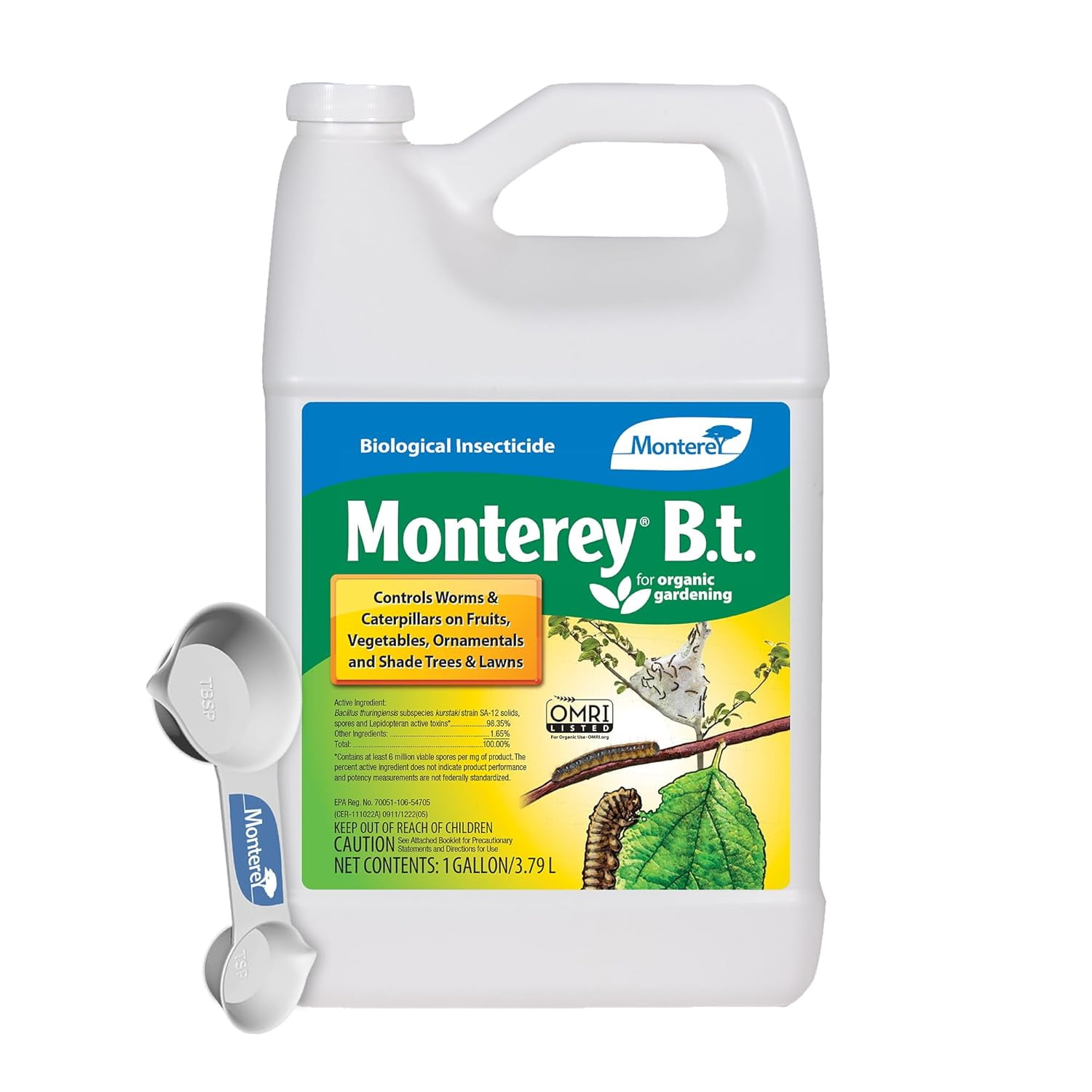 B.t. Bundled with Measuring Spoon - Biological Insecticide for Organic ...