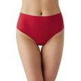 thumbnail image 1 of b.tempt'd by Wacoal Women's b.Bare Hi Waist Thong, Haute Red, Large, 1 of 2