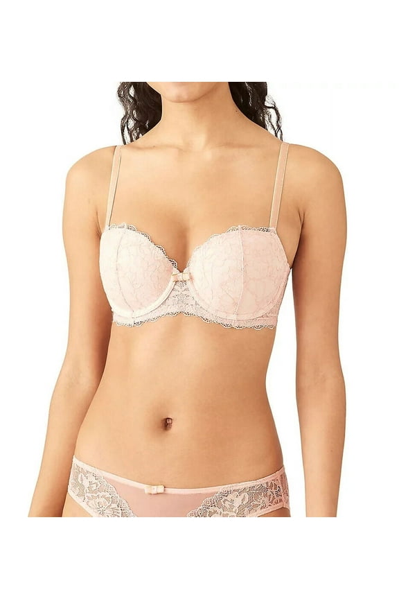 by Wacoal Lace Encounter Contour Bra 32DD Rose Smoke 953204