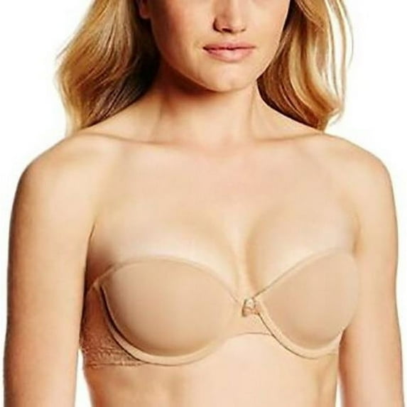 B.tempt'd by Wacoal Women's B.delighted Strapless Bra, Praline, 36C New with box/tags