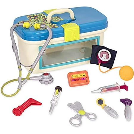 B. Toys - B. Dr. Doctor Toy – Deluxe Medical Kit for Toddlers - Pretend Play Set for Kids (10Piece)