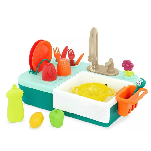 B. toys Kitchen Sink Play Set SplashnScrub Sink