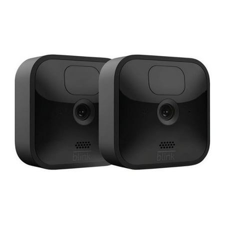 Blink - 2 Outdoor (3rd Gen) Wireless 1080p Security System with up to two-year battery life - Black