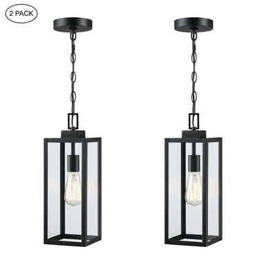 B1 Outdoor Hanging Lighting for House Outside Pendant Lights Ceiling Mount for Porch