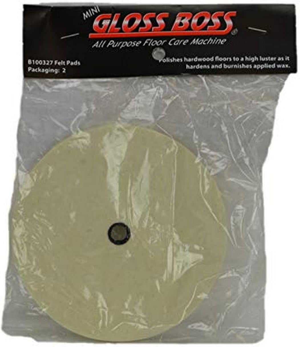 B100327 Pads, Felt Gloss BOSS 2PK