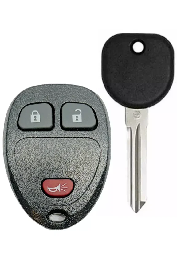 B111 PT (46) Key + Remote For 2007 - 2009 Pontiac Torrent OUC60270 VLS