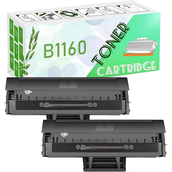 B1160 1160 331-7335 Compatible Toner Cartridge Replacement for Dell B1160 B1160W B1163W B1165NFW Printer, High Yield 1,500 Pages