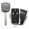 thumbnail image 1 of B119 Chipped Key + Remote Keyless Fob For 2015 - 2018 GMC Yukon M3N-32337100 VLS, 1 of 5