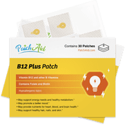 B12 Energy Plus Vitamin Patch by PatchAid 1-Month Supply