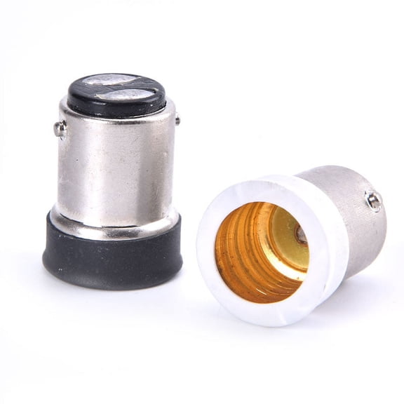 B15 Screwed E14 E12 Socket Lamp Base Bracket Bulb Lamp Adapter Converte