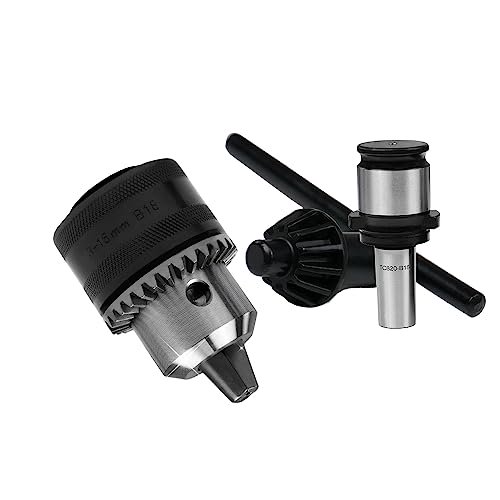B18-TC820 Drill Chuck Adapter and Connecting Rod with Chuck Key Fits M24HR/M30R/M36R Tapping Machine