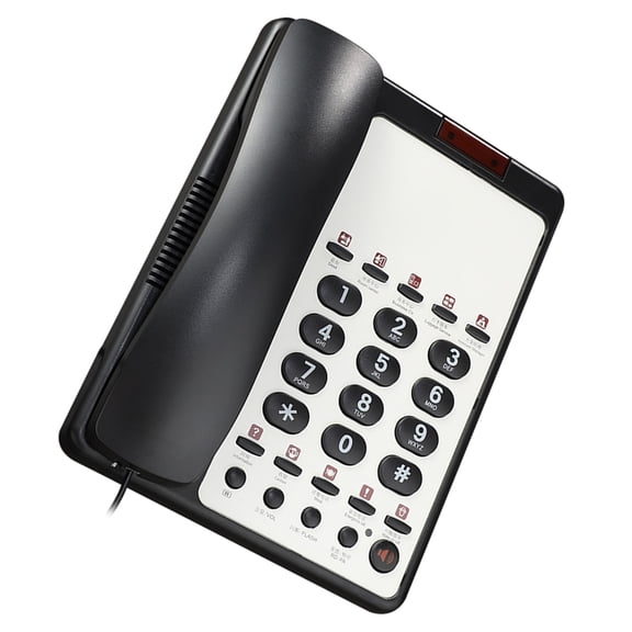 B188B Corded Telephone Fixed Landline Phone for Front Desk in Hotels and Offices Use