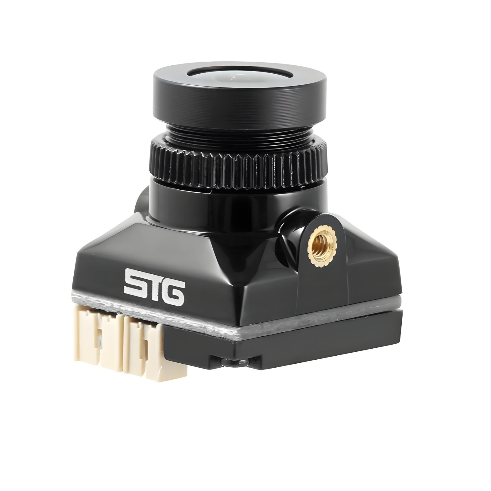 B19 Pro 1500TVL Mini FPV Camera – Shimmering Night Vision Drone Camera with 1/2.7" Black Light Sensor, 135° FOV, CVBS Output for RC Racing Drones & Robotics
