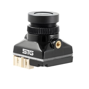 B19 Pro 1500TVL Mini FPV Camera Shimmering Night Vision Drone Camera with 1/2.7" Black Light Sensor, 135 FOV, CVBS Output for RC Racing Drones & Robotics