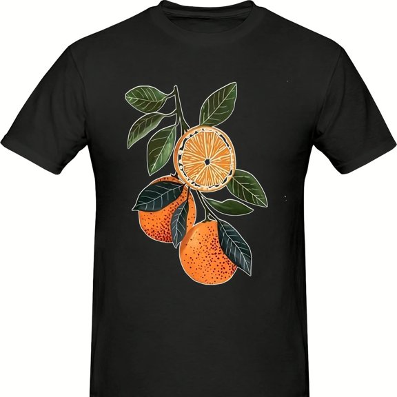 B1Oho Oranges T Summer Orange Fruit , Cottagre Citrus , Vintage Graphic Oranges T, Gift Her63