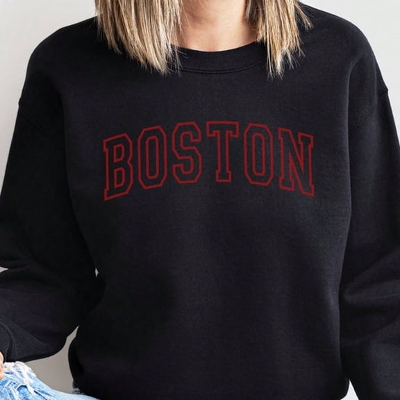 B1Oston City UniS1ex Crewneck Sweahirt, B1Oston City Pullover, B1Oston Fan Gift, Ma1ssachuS1et Sweahirt19711
