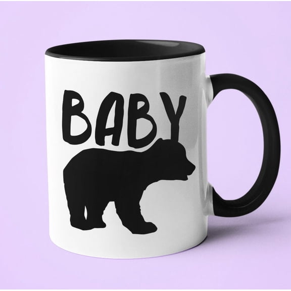 B1aby Bear Coffee Mug Special Friend Gift, 11oz Ceramic