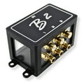 thumbnail image 1 of B2 Audio 1-to-3 Pair Cockbox RCA Splitter Distribution Block, 1 of 5