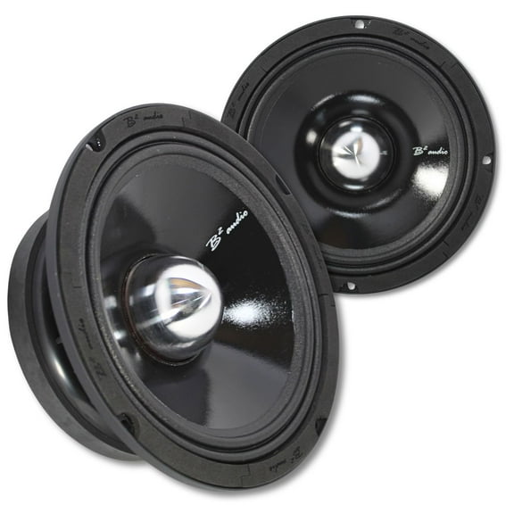 B2 Audio RAGE8P Pair of Rage 8" 4-Ohm 300 Watt RMS Mid-Range Speakers
