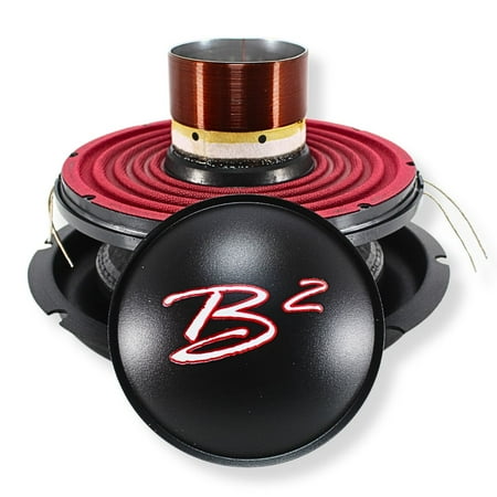 B2 Audio Riot Re-cone Kit Drop-In 10" 4-Ohm 3" Coil Carbon Fiber