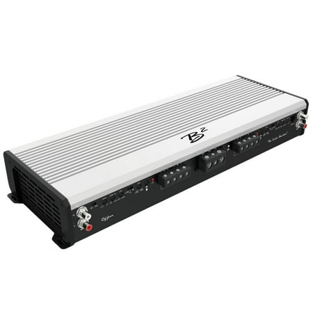 B2 Audio 4CH 1200W SQ Amplifier 4-ohm Bridgeable Class A/B Ref Four