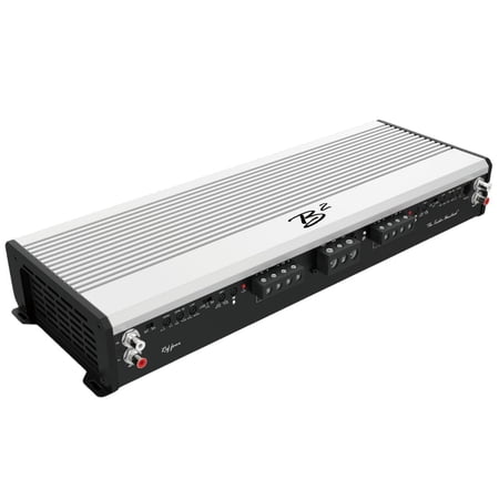 B2 Audio 4CH 1200W SQ Amplifier 4-ohm Bridgeable Class A/B Ref Four