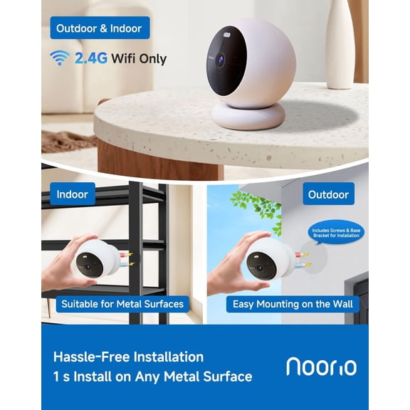 B200S 1080P Wireless Security Camera with Magnetic Mount